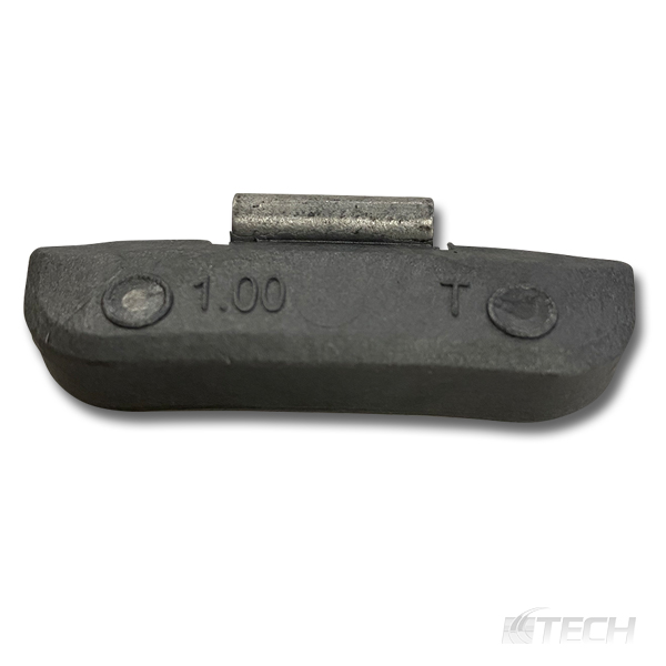 Plasteel Wheel Weight 1.00 oz. T Type 25/Box - Storage